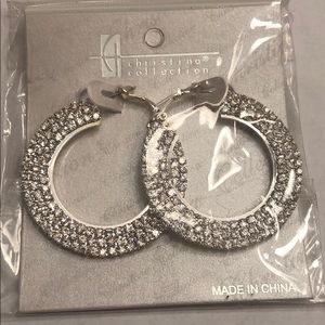 Silver earrings